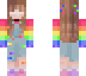 rainbow girl