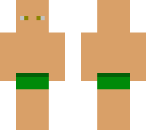 skin slip vert version chauve