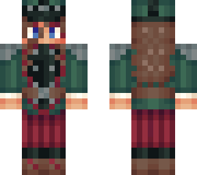 vtuber minecraft skin