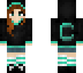 cyan hoodie