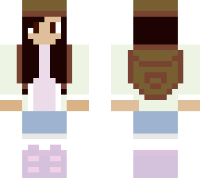 explorer with backpack