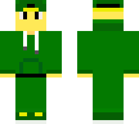green hat