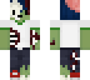 zombie milo skintober #1