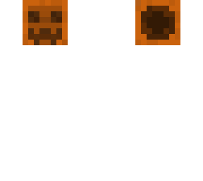 - pumpkin head - skintober