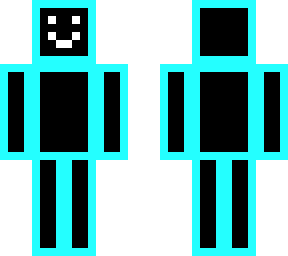 cyan man