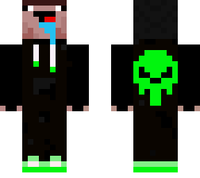 derp face green hoddie