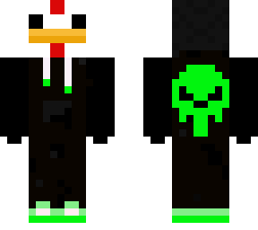 houdini with green hoodie