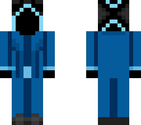 lost in blue suit