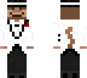monkey with fancy white suit and hat
