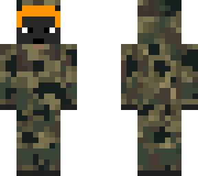 orangutan in camo
