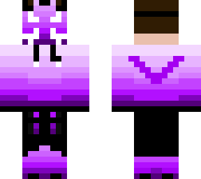 purple gradient oni mask 2