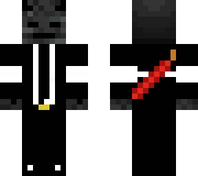 whiter skeleton best suit black