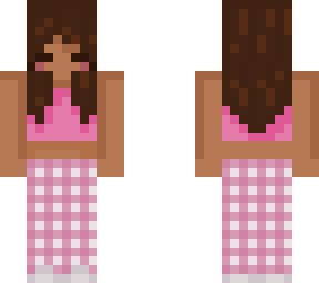 asleep pink flannel