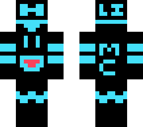 aura cyan and black