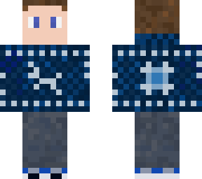 blue christmas sweater