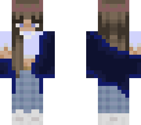dark blue girl
