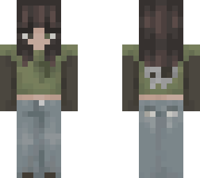 grunge fairy style with headphones