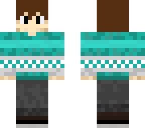 isaacplaysminecraft holiday skin