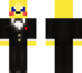 pickachu in a suit!!!