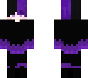 purple flame sweater