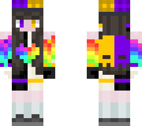 rainbow girl