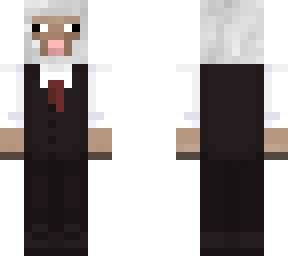 sheep in a suit
