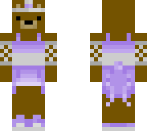 bear with dress