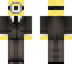 black tie minion suit
