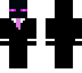 ender man in suit