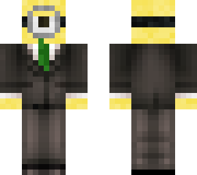 green tie minion suit