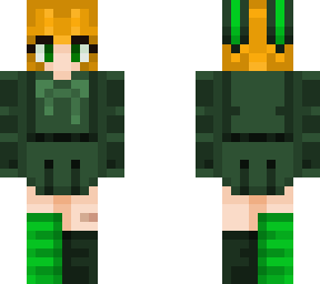 halloween pine bunny girl 2.0