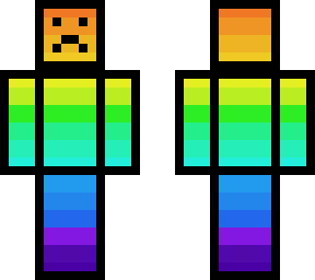 rainbow skin sad!