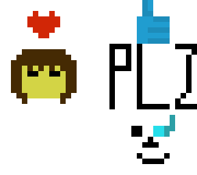 upvote if you like frisk/sans