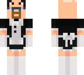 walter white but maid dress?! o-o