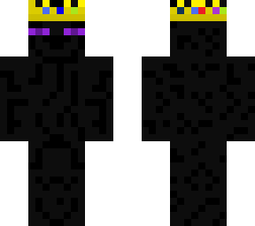 enderman with technoblade crown
