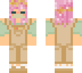 pastel fall mask girl