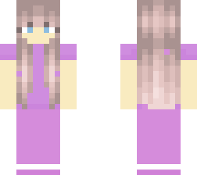 pink&purple pajama girl