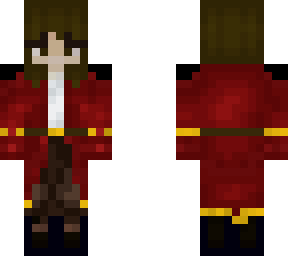 pirate skin - red
