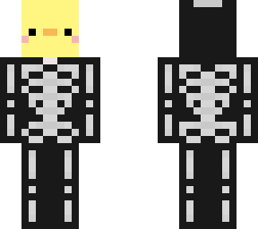 skeleton duck