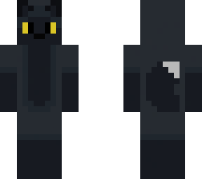 a black fox