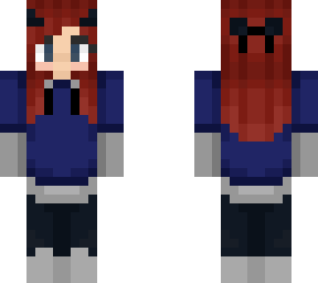 blue hoodie