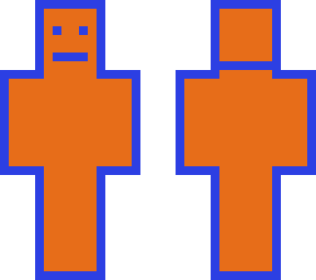 blue-orange guy