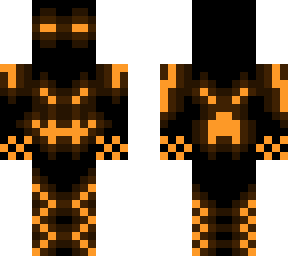 glowing halloween skin
