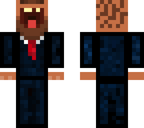 hobo in a suit