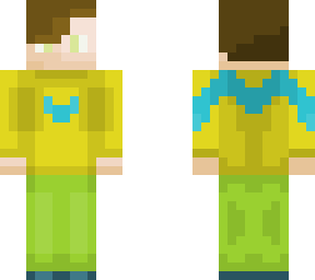 yellow sweater