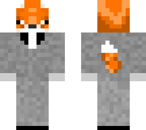 a fox in a suit