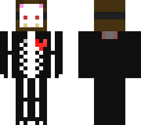bear with halloween skin
