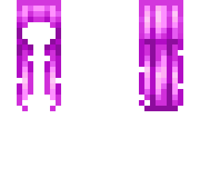 bright purple hair base