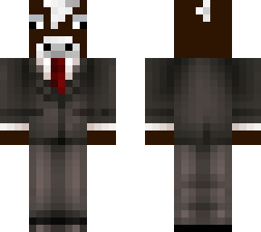 cow in a suit