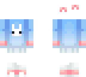 cozy bunny outfit base